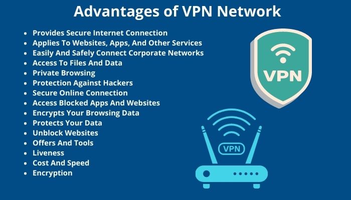 _advantages of VPN network