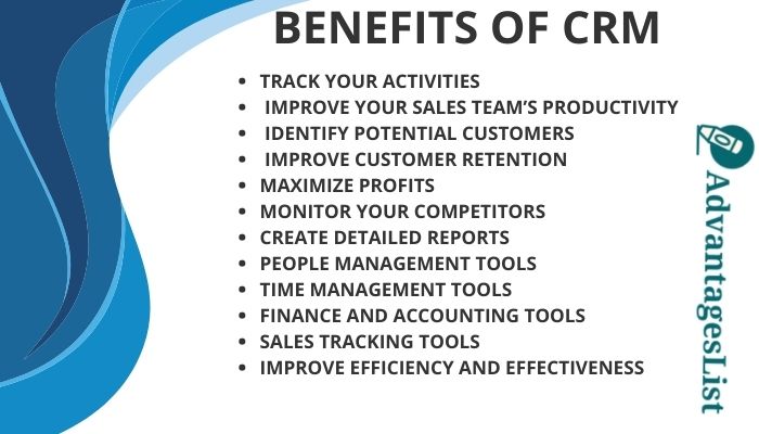 Benefits Of customer relationship management (CRM)