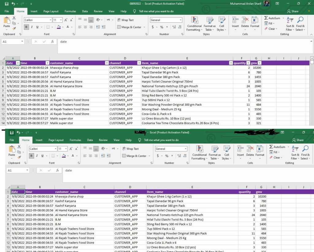 How to add or remove a filter in excel