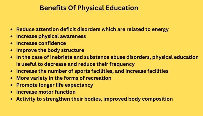Benefits Of Physical Education