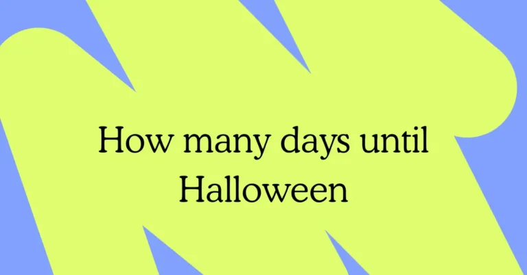 how many days until halloween